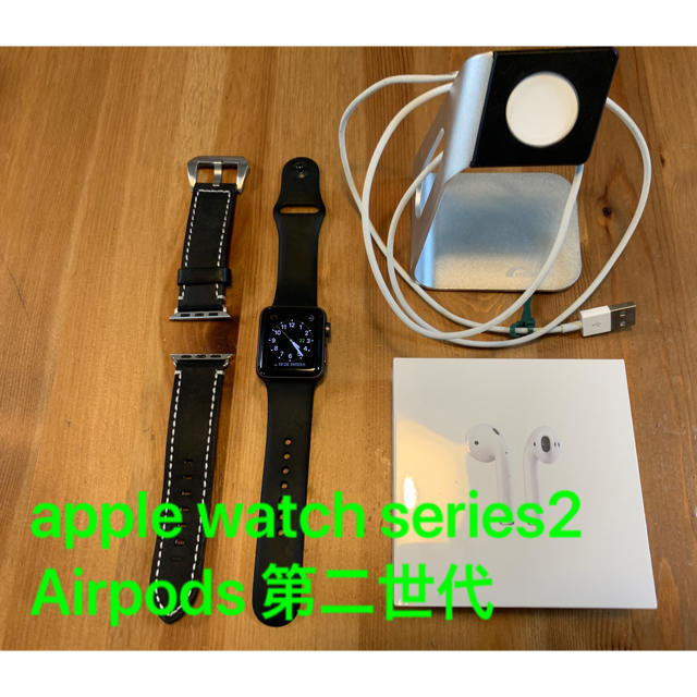 Airpods （mv7n2j/a 新品）Apple Watch2