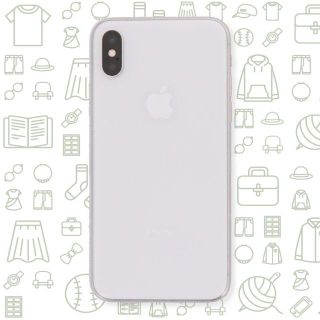 アイフォーン(iPhone)の【C】iPhoneX/256/SIMフリー(スマートフォン本体)