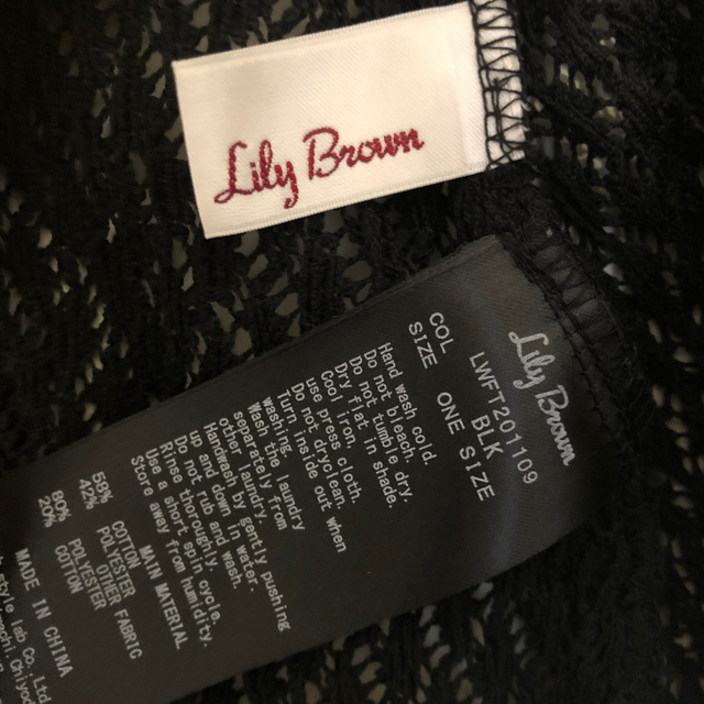 Lily Brown(リリーブラウン)のLily Brown / リリーブラウン 透かし柄ブラウス レディースのトップス(シャツ/ブラウス(半袖/袖なし))の商品写真