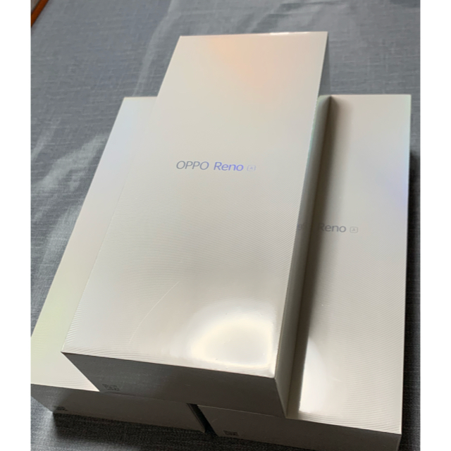 〔新品未開封〕OPPO Reno A 128GB ブラック SIMフリー　3台