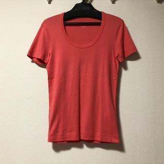 スリードッツ(three dots)のThreedots ＵネックTシャツ(Tシャツ(半袖/袖なし))