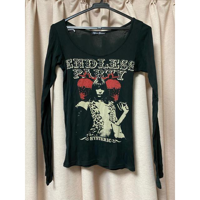 HYSTERIC GLAMOUR(ヒステリックグラマー)のヒステリックグラマー　長袖　Tシャツ レディースのトップス(Tシャツ(長袖/七分))の商品写真