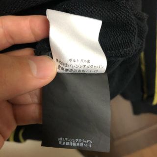 3h限定価格！BALENCIAGA ワンポイントスウェット　ネイビー