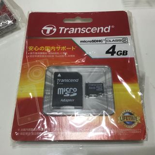 トランセンド(Transcend)のTRANSCEND microSDHC 4GB class2(その他)