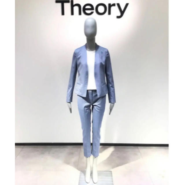 着用一度のみ 超美品Theory スーツ 定価85320円 レディース ジャケット