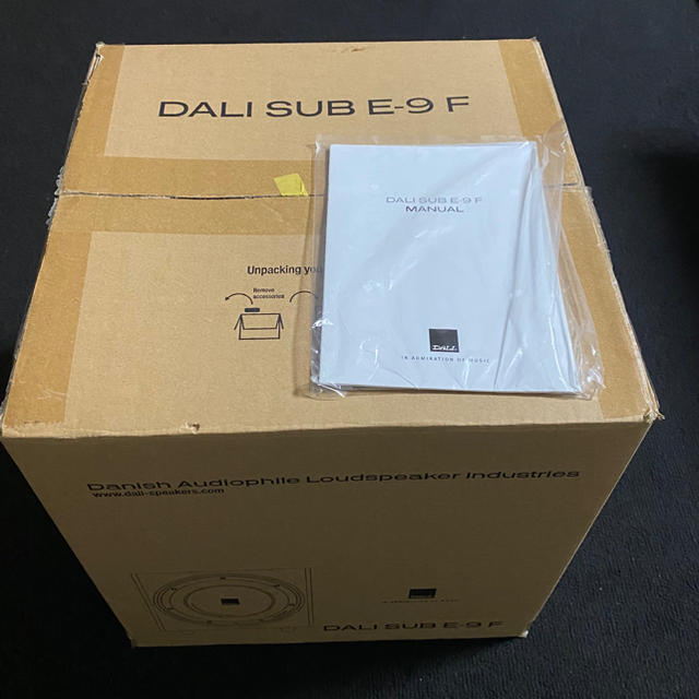 DALI - SUB E9F/ブラックアッシュ （サブウーハー）美品 | domaine