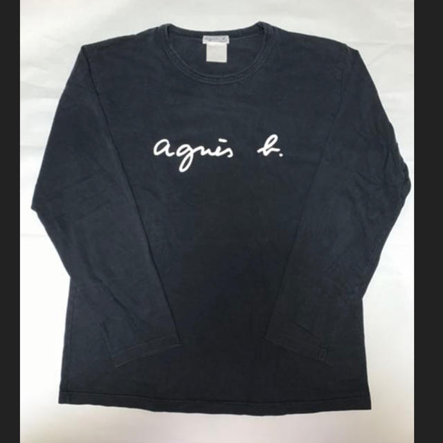 agnes b.(アニエスベー)のアニエスベー　長袖Tシャツ　黒 レディースのトップス(Tシャツ(長袖/七分))の商品写真