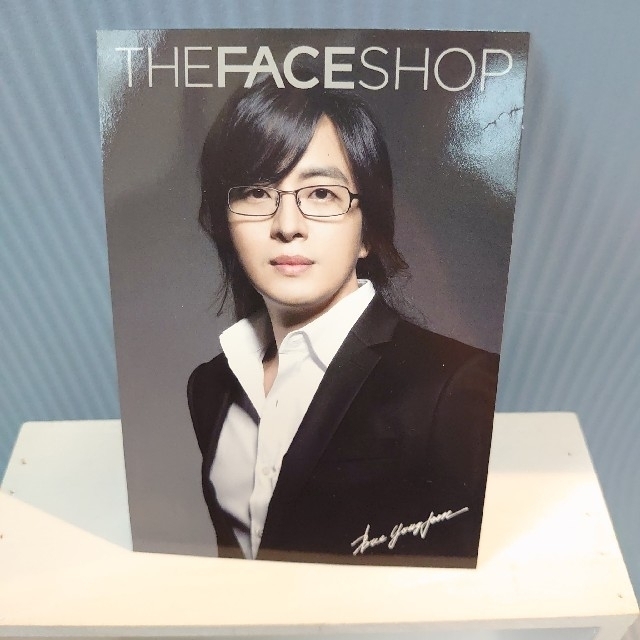 THE FACE SHOP(ザフェイスショップ)の【ペ・ヨンジュン】ポストカード エンタメ/ホビーのタレントグッズ(男性タレント)の商品写真