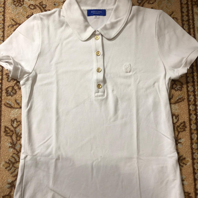 BLACK LABEL CRESTBRIDGE(ブラックレーベルクレストブリッジ)のブルーレーベルクレストブリッジポロシャツ レディースのトップス(Tシャツ(半袖/袖なし))の商品写真