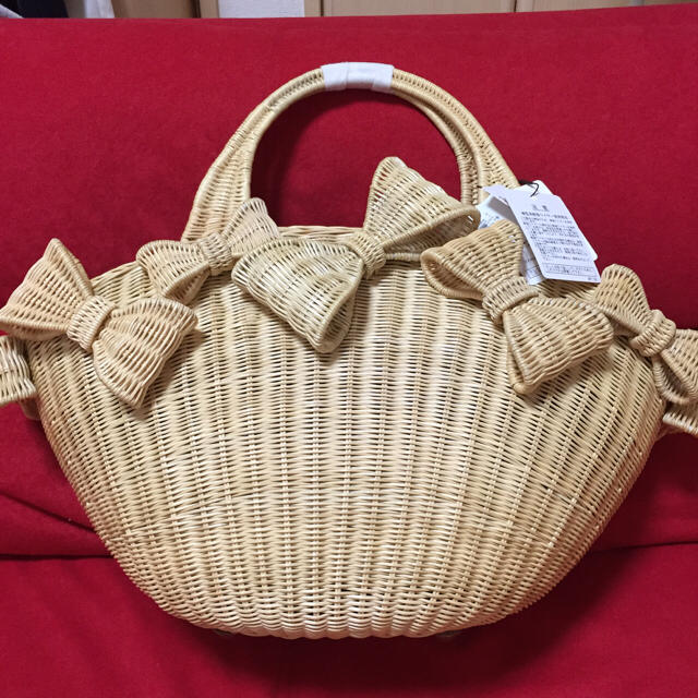 アナトリエ♡新品リボンカゴバッグ-