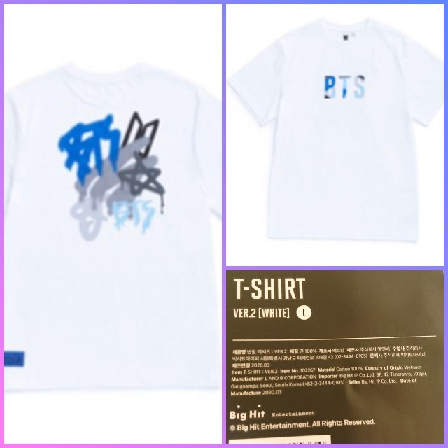 Tシャツ Lサイズ  BTS MOS TOUR グッズ