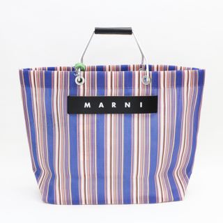 マルニ(Marni)のマルニ　ストライプバッグ(トートバッグ)