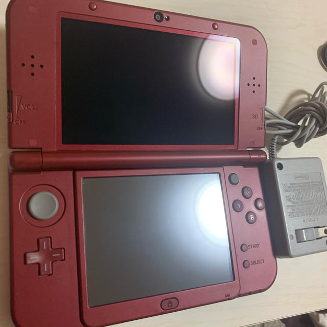 New! nintendo 3ds LL 充電器、ポケモンムーン付