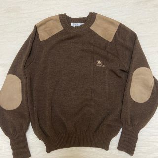 バーバリー(BURBERRY)のburberry セーター　ニット　肘当て(ニット/セーター)