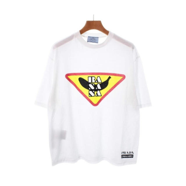 PRADA - 人気 プラダ OMA AMO コラボ バナナ print Tシャツ の PRADA - 人気 プラダ OMA AMO コラボ バナナ print Tシャツ の