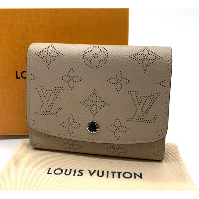 LOUIS VUITTON - ⭐️ 極美品 ルイ・ヴィトン マヒナ ガレ イリス 二つ折り財布 正規品