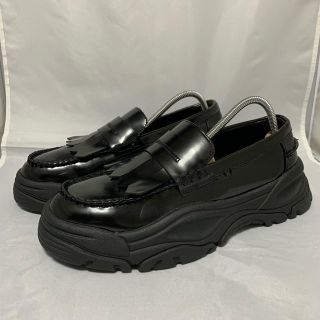 【未使用展示品】ZARA タンクソール厚底ローファー　40 廃盤　レア