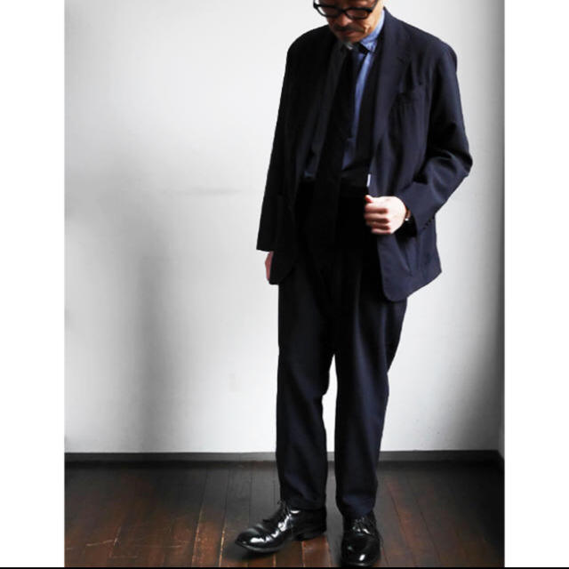 comoli セットアップ 21ss ネイビー