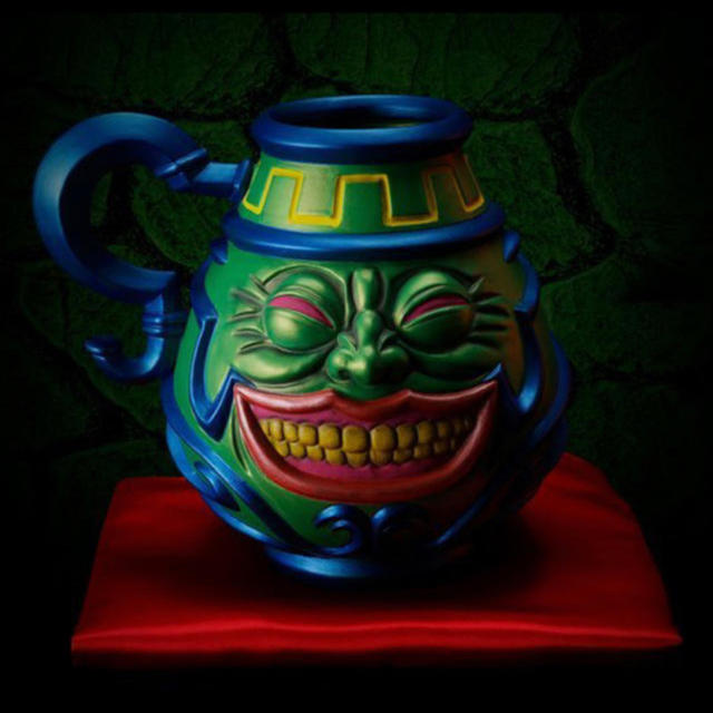 プレミアムバンダイ 遊戯王 強欲な壺 陶器