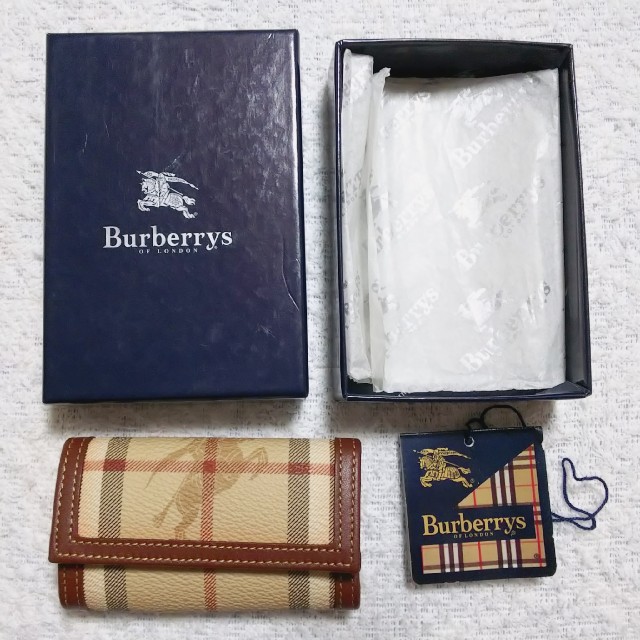 BURBERRY(バーバリー)のBurberrys(バーバリー)★6連キーケース 箱付き レディースのファッション小物(キーケース)の商品写真