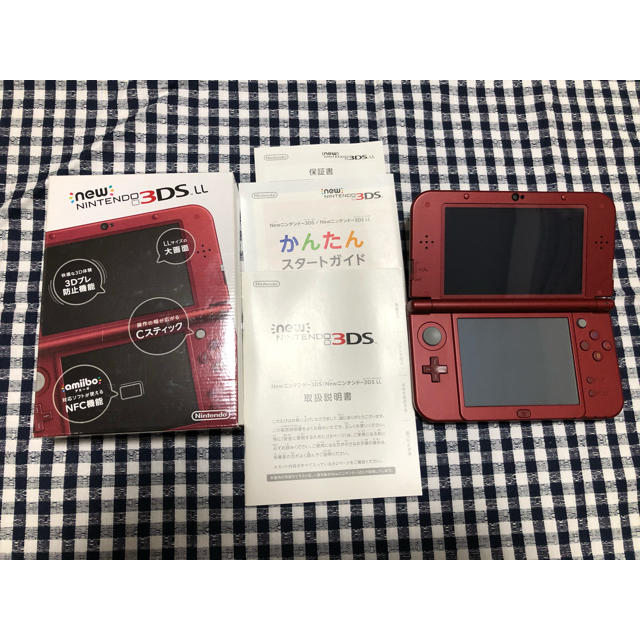 Nintendo 3DS NEW ニンテンドー 本体 LL メタリックレッドエンタメホビー