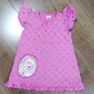 アンパンマン(アンパンマン)のアンパンマン　ドキンちゃんコキンちゃん　女の子チュニック　トップス　ピンク　90(Tシャツ/カットソー)