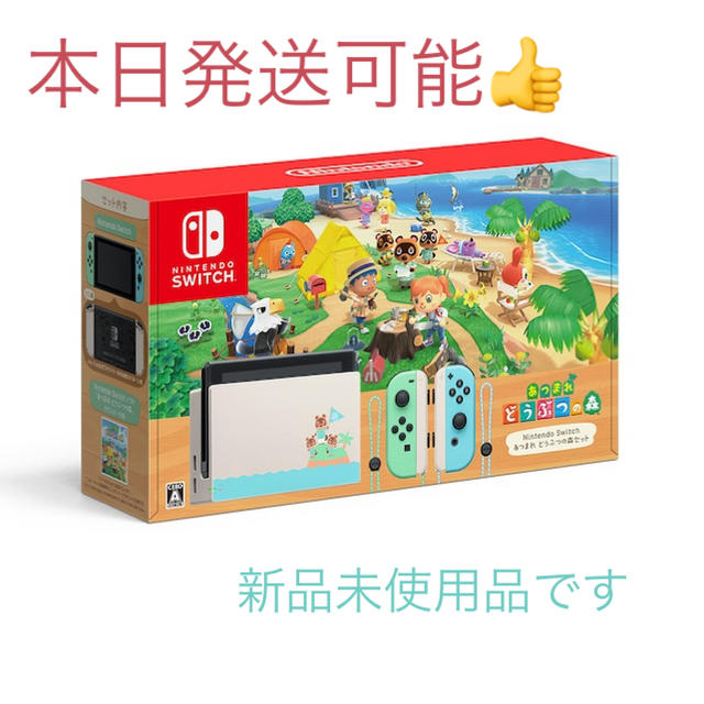 Nintendo Switch - 本日発送可能！任天堂switchあつまれどうぶつの森セット