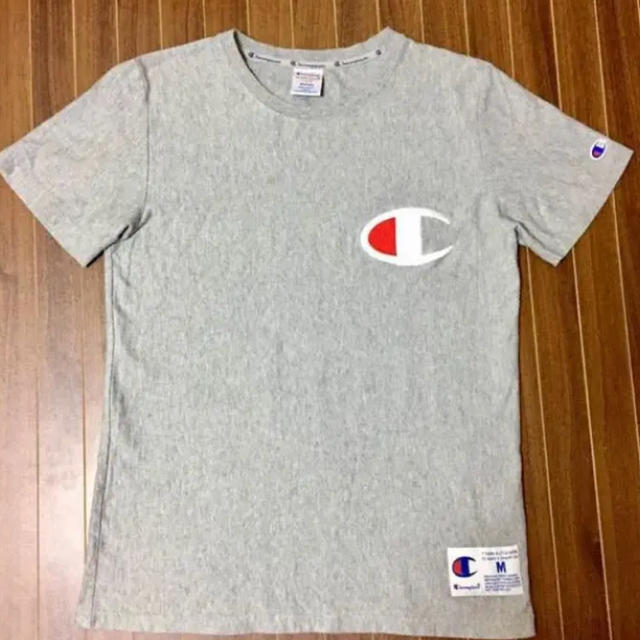 Champion(チャンピオン)のTシャツ チャンピオン ビッグロゴ グレー メンズのトップス(Tシャツ/カットソー(半袖/袖なし))の商品写真