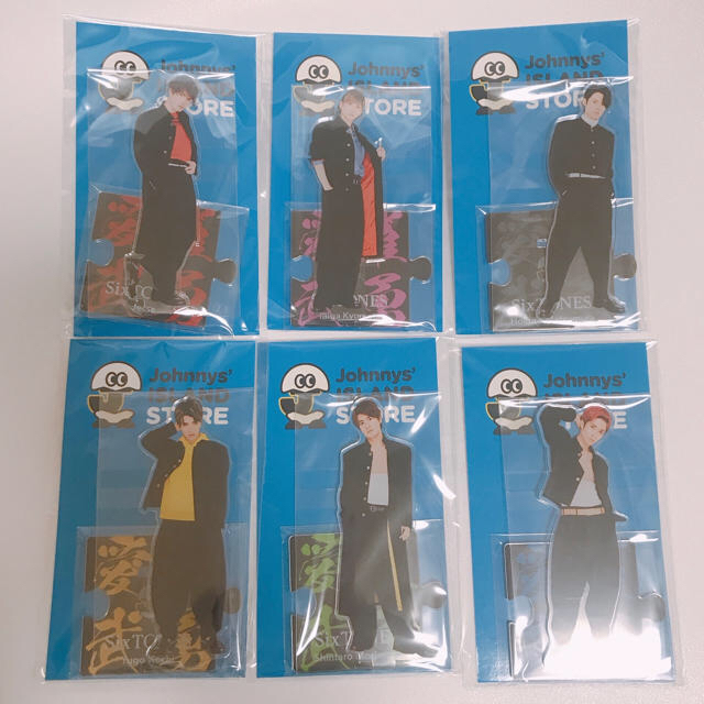 SixTONES アクリルスタンド　アクスタ　第2弾セット　新品　未開封