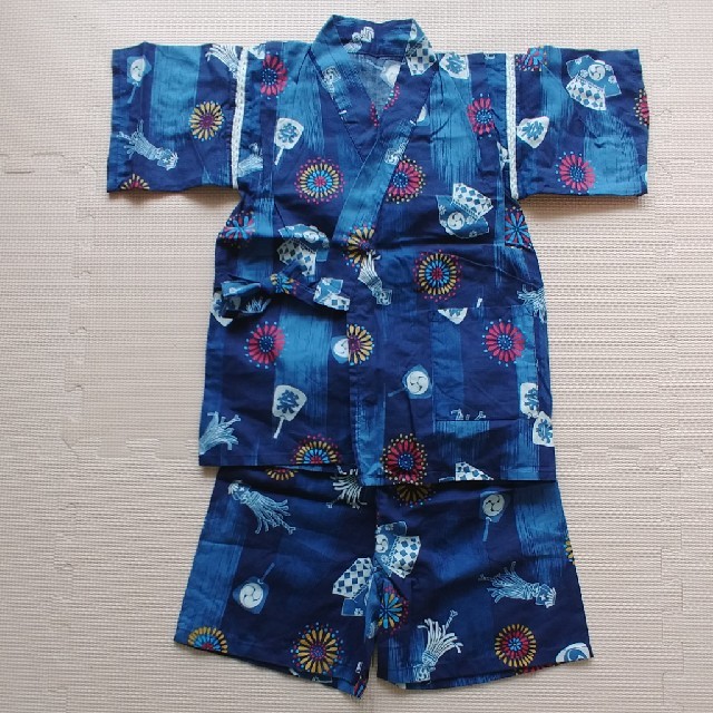 甚平 キッズ/ベビー/マタニティのキッズ服男の子用(90cm~)(甚平/浴衣)の商品写真