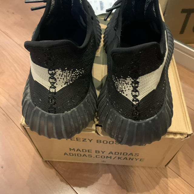 adidas(アディダス)のレアモデルyeezy boost 350 v2 oreo 27.5cm メンズの靴/シューズ(スニーカー)の商品写真