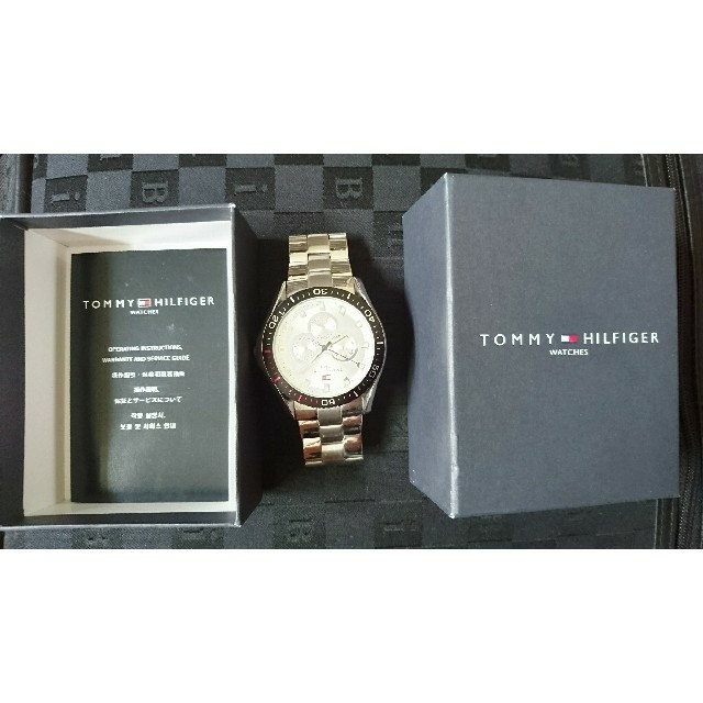 TOMMY HILFIGER(トミーヒルフィガー)のTOMMY HILFIGER WATCH 防水仕様  腕時計メンズ メンズの時計(腕時計(アナログ))の商品写真