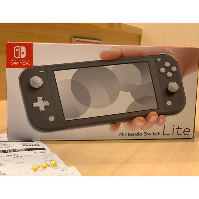 Nintendo Switch - 新品未使用‼️任天堂 スイッチ ライト グレー の ...