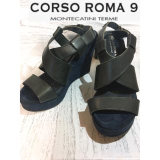 ファビオルスコーニ(FABIO RUSCONI)のCORSO  ROMA 9  コルソローマ9  パンプス アンクルストラップ(サンダル)