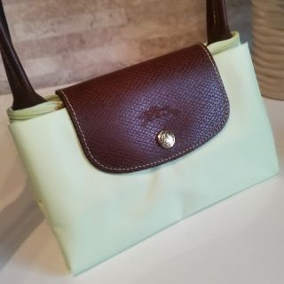 ロンシャン(LONGCHAMP)の新品♡LONGCHAMPロンシャン♡ライムイエローのプリアージュトートバッグ(トートバッグ)