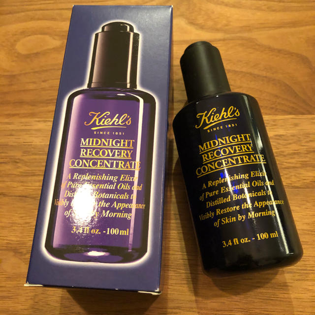 Kiehl's(キールズ)のキールズ☆ミッドナイトボタニカルコンセントレート☆オイル100mlハワイ限定 コスメ/美容のスキンケア/基礎化粧品(フェイスオイル/バーム)の商品写真