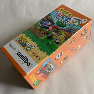 ニンテンドースイッチ(Nintendo Switch)の20パック　新品未開封　とびだせ どうぶつの森 amiibo カード  箱　(Box/デッキ/パック)