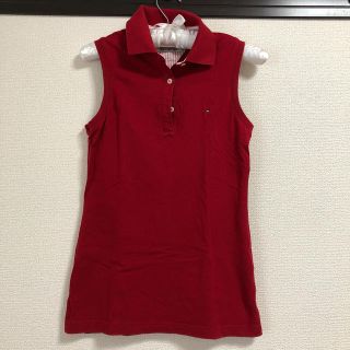 トミーヒルフィガー(TOMMY HILFIGER)のhayamana11様専用　トミーヒルフィガー　赤ポロシャツ　(USサイズXS)(ポロシャツ)