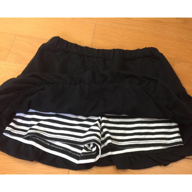 anyFAM(エニィファム)のエニィファム ズボン付きスカート 130センチ キッズ/ベビー/マタニティのキッズ服女の子用(90cm~)(スカート)の商品写真