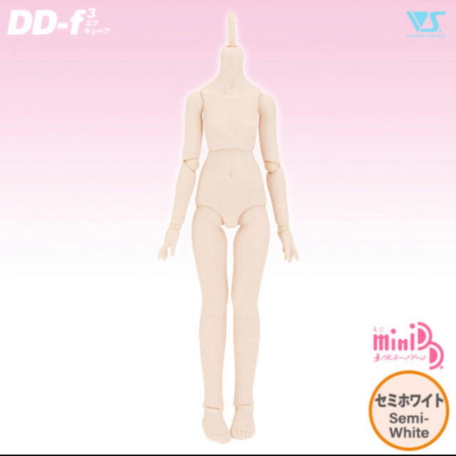 新品国内正規品 ボークス MDD ベースボディ DD-f3 セミホワイト - 人形