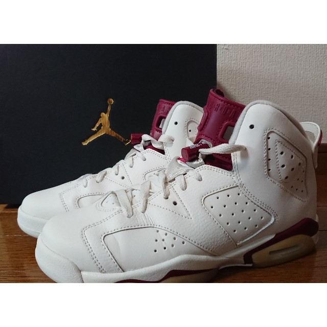 jordan6  maroon 25センチ