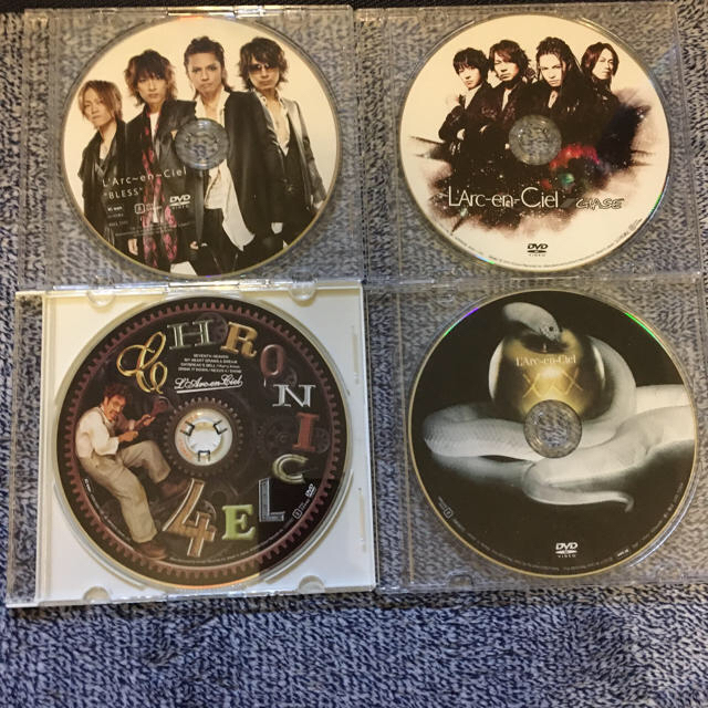 L'Arc～en～Ciel(ラルクアンシエル)のL'Arc-en-Ciel  ラルク　DVD CD 13枚＋おまけ エンタメ/ホビーのDVD/ブルーレイ(ミュージック)の商品写真