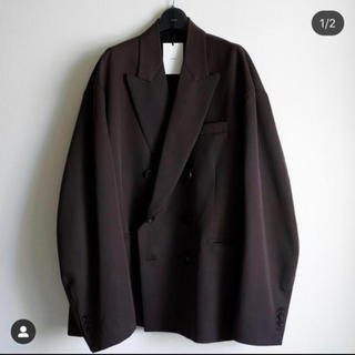 サンシー(SUNSEA)のstein oversized double breasted jacket(テーラードジャケット)