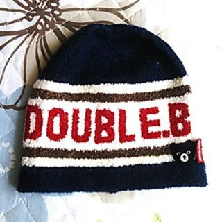 ミキハウス(mikihouse)のDOUBLE.Bニット帽(^^)(その他)