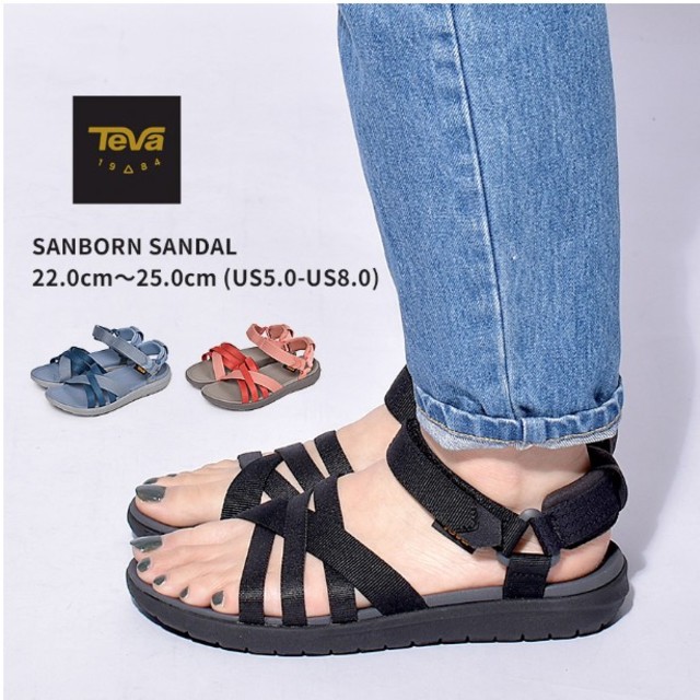 新品 TEVAサンダル"SANBORN SANDAL"  25cm レディース