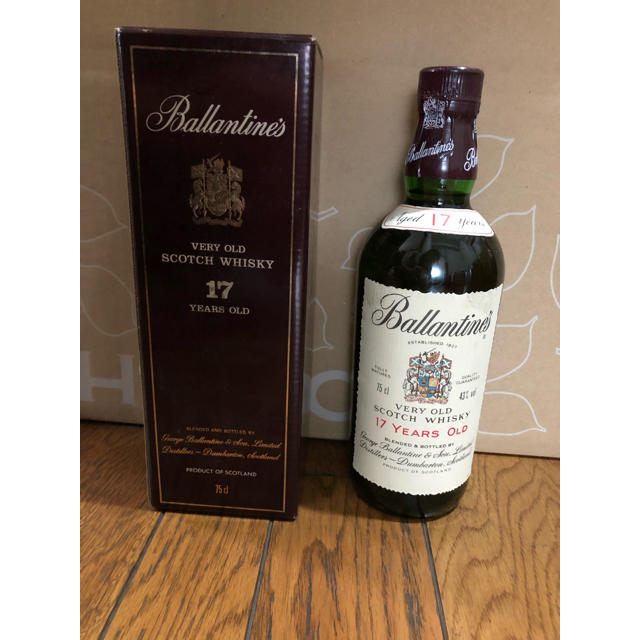 バランタイン 17年 750ml 未開栓 古酒 スコッチ ウイスキー