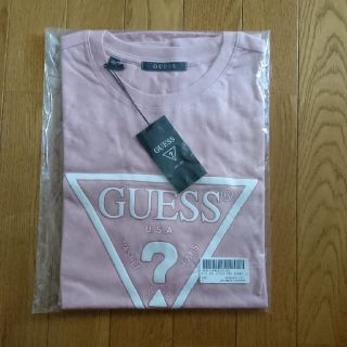 ゲス(GUESS)のあいな様専用新品GUESSTシャツ ピンク メンズ(Tシャツ/カットソー(半袖/袖なし))