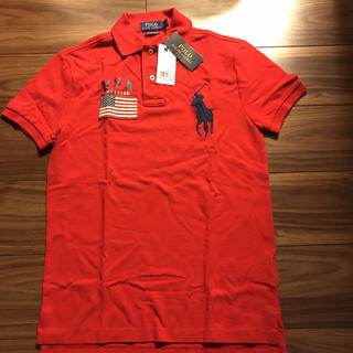 ポロラルフローレン(POLO RALPH LAUREN)のポロ　ラルフローレン　ポロシャツ　赤(ポロシャツ)