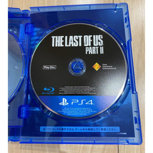 PlayStation4(プレイステーション4)のThe Last of Us Part II（ラスト・オブ・アス パートII）  エンタメ/ホビーのゲームソフト/ゲーム機本体(家庭用ゲームソフト)の商品写真