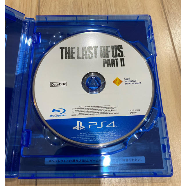 PlayStation4(プレイステーション4)のThe Last of Us Part II（ラスト・オブ・アス パートII）  エンタメ/ホビーのゲームソフト/ゲーム機本体(家庭用ゲームソフト)の商品写真